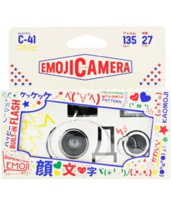 RETO RETOCOLOR EMOJI CAMERA 顏文字特效一次性使用 35mm 135 彩色負片即棄菲林相機 (27 張底片)