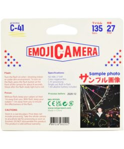 Alternative view of RETO RETOCOLOR EMOJI CAMERA 顏文字特效一次性使用 35mm 135 彩色負片即棄菲林相機 (27 張底片)