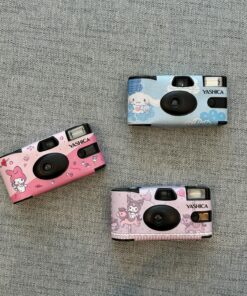 YASHICA X SANRIO CHARACTERS 雅西卡三麗鷗一次性使用 35mm 135 彩色負片即棄菲林相機 (27 張底片)