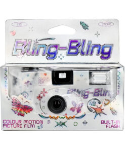 RETO RETOCOLOR BLING BLING CAMERA 閃爍特效一次性使用 35mm 135 彩色負片即棄菲林相機 (27 張底片)
