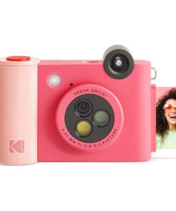KODAK SMILE PLUS 柯達即影即有菲林相機智能手機無線打印機 - 玫紅色