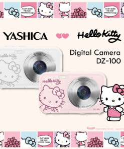 YASHICA X SANRIO HELLO KITTY DZ-100 雅西卡三麗鷗哈囉吉蒂數碼相機