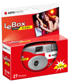 AGFAPHOTO LEBOX 一次性使用 35mm 135 彩色負片即棄菲林相機 (27 張底片)
