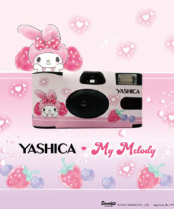 YASHICA X SANRIO CHARACTERS 雅西卡三麗鷗一次性使用 35mm 135 彩色負片即棄菲林相機 (27 張底片) - MY MELODY
