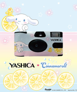 YASHICA X SANRIO CHARACTERS 雅西卡三麗鷗一次性使用 35mm 135 彩色負片即棄菲林相機 (27 張底片) - CINNAMOROLL