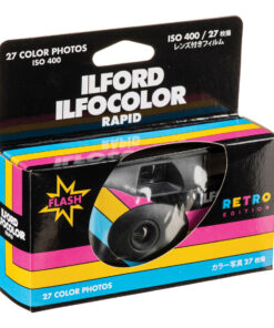 Alternative view of ILFORD ILFOCOLOR RAPID RETRO EDITION BLACK 一次性使用 35mm 135 彩色負片即棄菲林相機 (27 張底片)