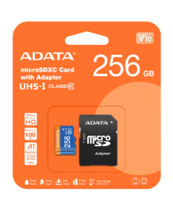 ADATA PREMIER MICROSDXC CARD WITH ADAPTER UHS-I CLASS 10 256G 威剛記憶卡連轉接卡