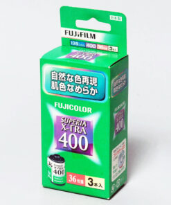 FUJIFILM FUJICOLOR SUPERIA X-TRA 400 富士 35mm 135 彩色負片菲林底片 (36 張 X 3 卷)