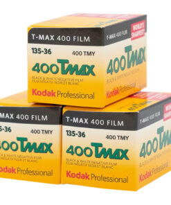 KODAK PROFESSIONAL T-MAX 400 柯達 35mm 135 黑白負片菲林底片 (3 X 36 張)