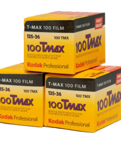 KODAK PROFESSIONAL T-MAX 100 柯達 35mm 135 黑白負片菲林底片 (3 X 36 張)