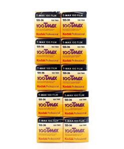 KODAK PROFESSIONAL T-MAX 100 柯達 35mm 135 黑白負片菲林底片 (10 X 36 張)