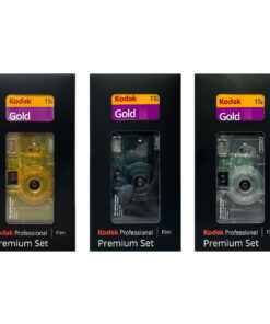KODAK PROFESSIONAL FILM PREMIUM SET COLORMAX 柯達 35mm 135 菲林底片果凍相機連 KODAK GOLD 200 彩色負片菲林底片 (36 張)