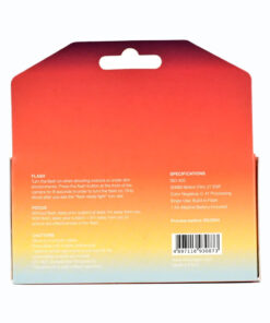 Alternative view of RETO AMBER SPARK 一次性使用 35mm 135 彩色負片即棄菲林相機 (27 張底片)