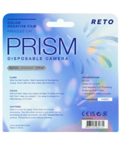 Alternative view of RETO RETOCOLOR PRISM 400 一次性使用 35mm 135 彩色負片即棄菲林相機 (27 張底片)