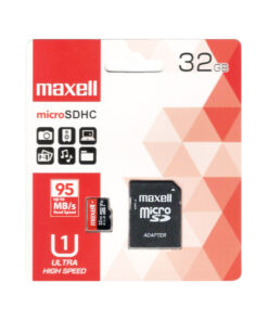 MAXELL MICROSDHC U1 ULTRA HIGH SPEED MEMORY CARD WITH ADAPTER 32G 麥克賽爾記憶卡連轉接卡