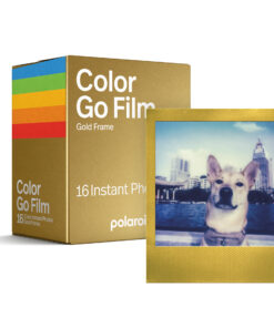 POLAROID COLOR GO FILM (GOLD FRAME) 寶麗來即影即有菲林相紙 (金色邊框孖裝)