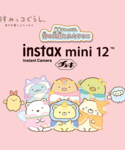 Alternative view of TAKARA TOMY 角落生物 (映画 すみっコぐらし 空の王国とふたりのコ) Ｘ FUJIFILM INSTAX MINI 12 富士即影即有菲林相機連 FUJIFILM INSTAX MINI 富士即影即有菲林相紙 (白邊框)