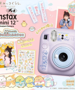 TAKARA TOMY 角落生物 (映画 すみっコぐらし 空の王国とふたりのコ) Ｘ FUJIFILM INSTAX MINI 12 富士即影即有菲林相機連 FUJIFILM INSTAX MINI 富士即影即有菲林相紙 (白邊框)