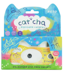 RETO RETOCOLOR CAT'CHA CAMERA 貓咪特效一次性使用 35mm 135 彩色負片即棄菲林相機 (27 張底片)