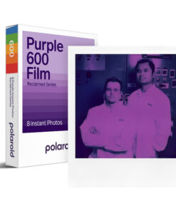 POLAROID PURPLE 600 FILM (RECLAIMED SERIES) 寶麗來即影即有菲林相紙 (再生系列紫色白邊框)