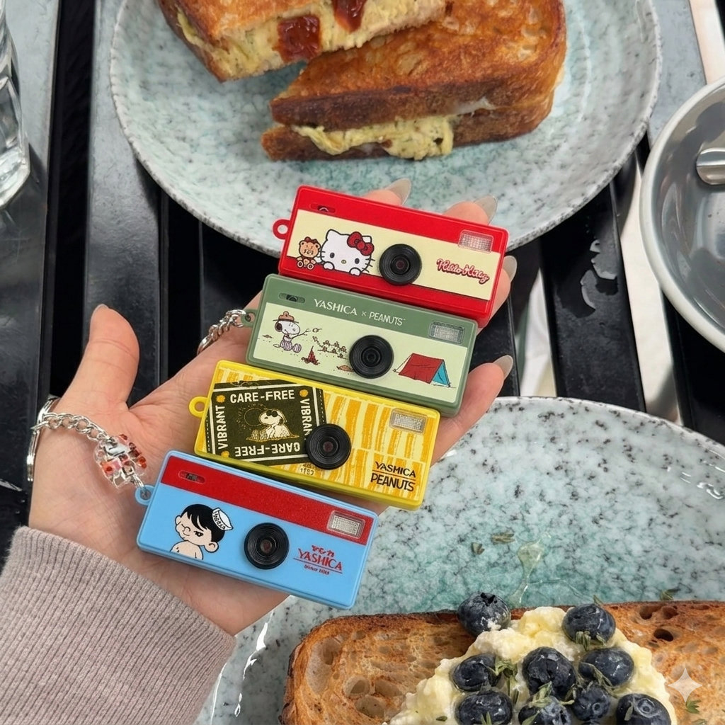 YASHICA X SANRIO HELLO KITTY FUNTASTIC KEYCHAIN CAMERA YAS-FASMNC-K1 雅西卡三麗鷗哈囉吉蒂鑰匙扣迷你數碼相機:圖片 8