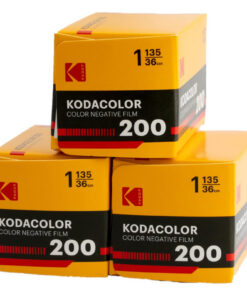 KODAK KODACOLOR 200 柯達 35mm 135 彩色負片菲林底片 (3 X 36 張)