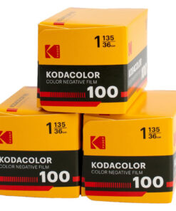 KODAK KODACOLOR 100 柯達 35mm 135 彩色負片菲林底片 (3 X 36 張)