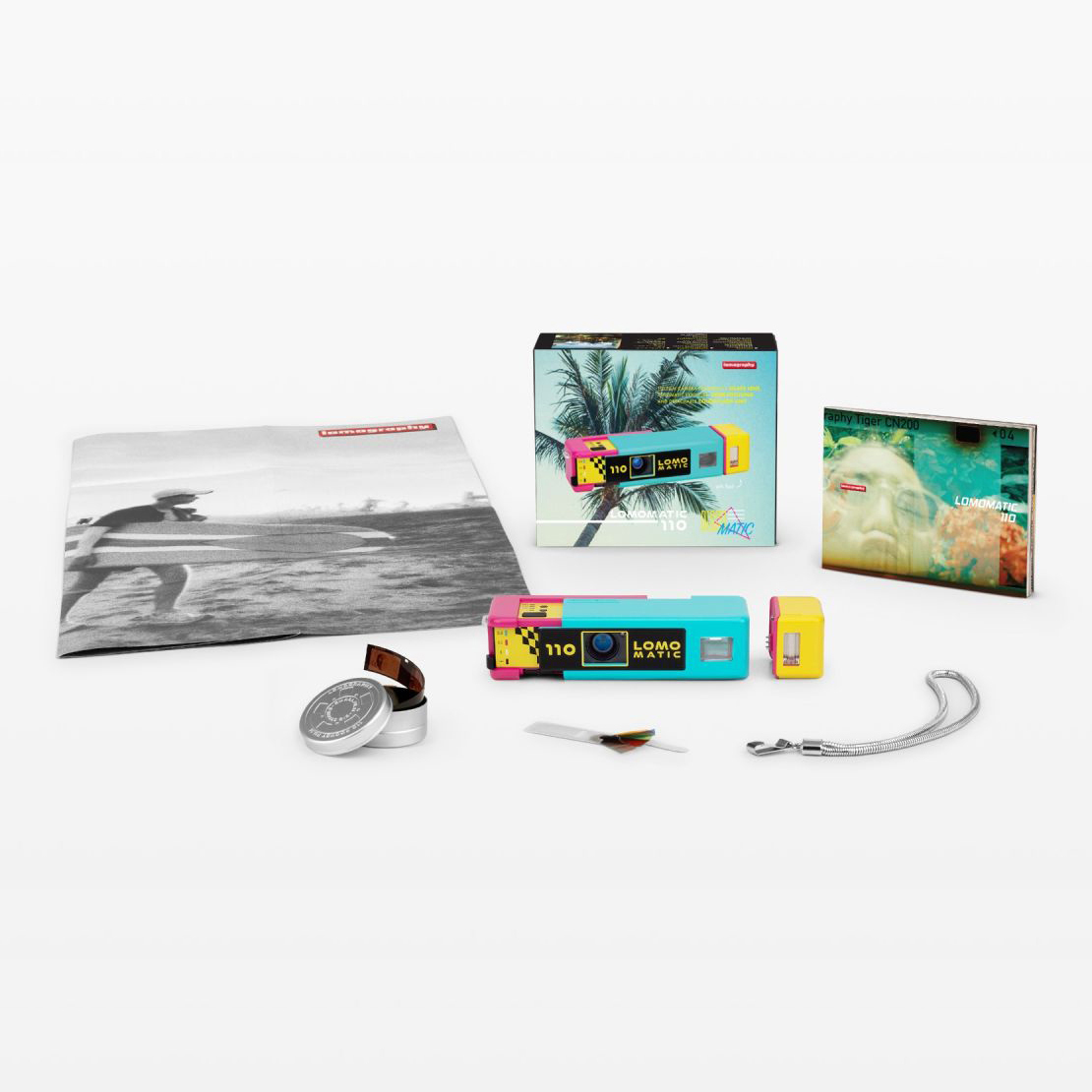 LOMOGRAPHY LOMOMATIC 110 菲林相機連閃光燈 (DISCOMATIC 版本):圖片 4