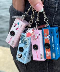 YASHICA X SANRIO HELLO KITTY FUNTASTIC KEYCHAIN CAMERA (CHERRIES HELLO KITTY) YAS-FASMNC-K2 雅西卡三麗鷗哈囉吉蒂鑰匙扣迷你數碼相機 (櫻桃哈囉吉蒂)：圖片 5