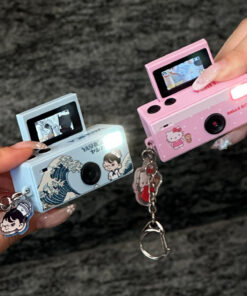 YASHICA X SANRIO HELLO KITTY FUNTASTIC KEYCHAIN CAMERA (CHERRIES HELLO KITTY) YAS-FASMNC-K2 雅西卡三麗鷗哈囉吉蒂鑰匙扣迷你數碼相機 (櫻桃哈囉吉蒂)：圖片 7