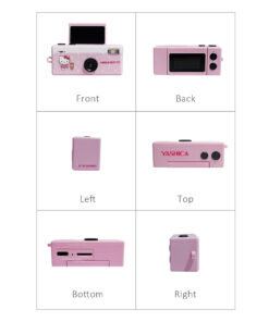 YASHICA X SANRIO HELLO KITTY FUNTASTIC KEYCHAIN CAMERA (POLKA DOT EDITION) YAS-FASMNC-K3 雅西卡三麗鷗哈囉吉蒂鑰匙扣迷你數碼相機 (圓點版本)：圖片 3