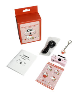 YASHICA X SANRIO HELLO KITTY FUNTASTIC KEYCHAIN CAMERA (POLKA DOT EDITION) YAS-FASMNC-K3 雅西卡三麗鷗哈囉吉蒂鑰匙扣迷你數碼相機 (圓點版本)：圖片 4