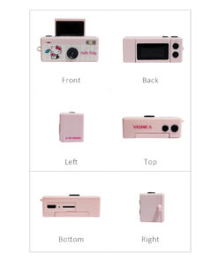 YASHICA X SANRIO HELLO KITTY FUNTASTIC KEYCHAIN CAMERA (CHERRIES HELLO KITTY) YAS-FASMNC-K2 雅西卡三麗鷗哈囉吉蒂鑰匙扣迷你數碼相機 (櫻桃哈囉吉蒂)：圖片 3