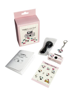 YASHICA X SANRIO HELLO KITTY FUNTASTIC KEYCHAIN CAMERA (CHERRIES HELLO KITTY) YAS-FASMNC-K2 雅西卡三麗鷗哈囉吉蒂鑰匙扣迷你數碼相機 (櫻桃哈囉吉蒂)：圖片 4